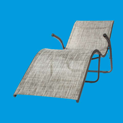 Reposera Modelo Beach Lounger Color Gris