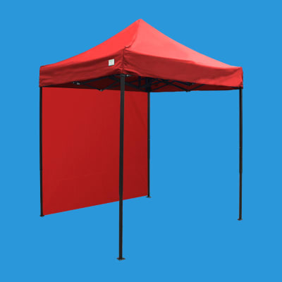 Cobertor Lateral para Toldo 2 Metros Color Rojo