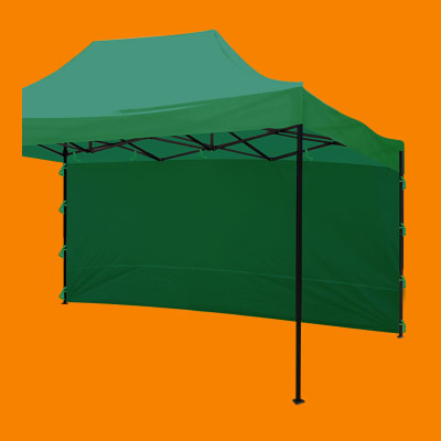 Cobertor Lateral para Toldo 4.5 Metros Color Verde