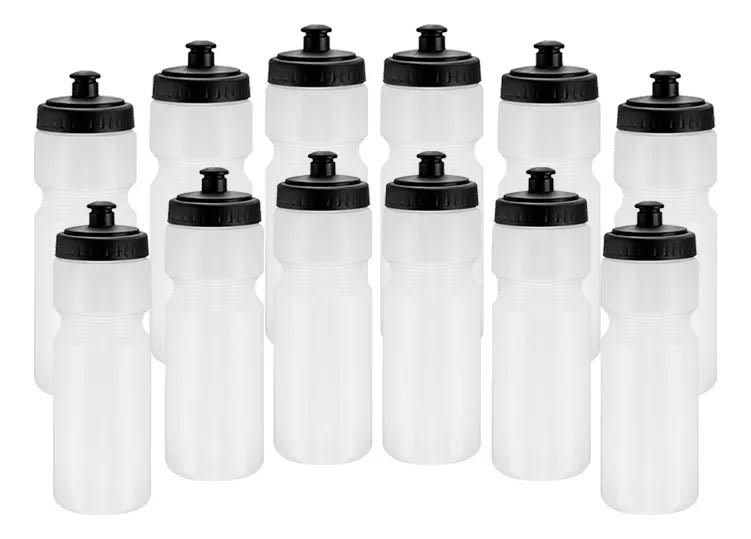 12 unid Botella Caramagiola plastica 700ml - Transparente1