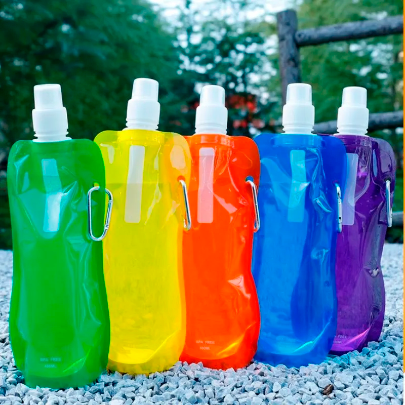 Pack 12 Unid Botella Flexible Verde5