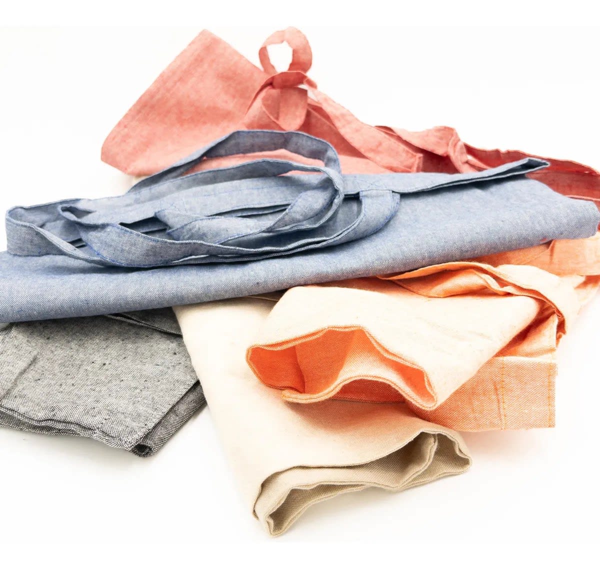 Pack 6 Bolsas Denim Naranja4