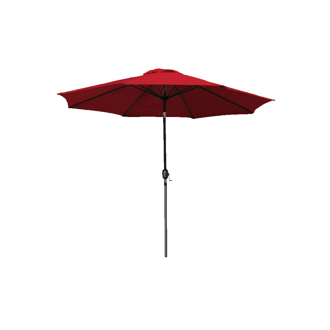 Quitasol Modelo Shake 3 Metros Color Rojo3