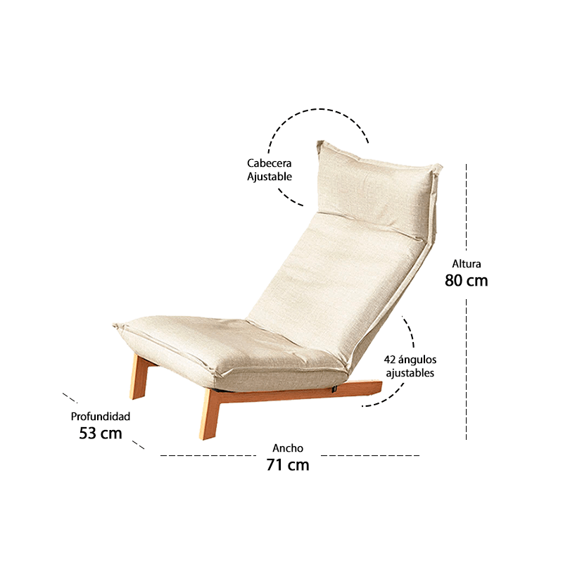 Sillón Reclinable Modelo Ademre5