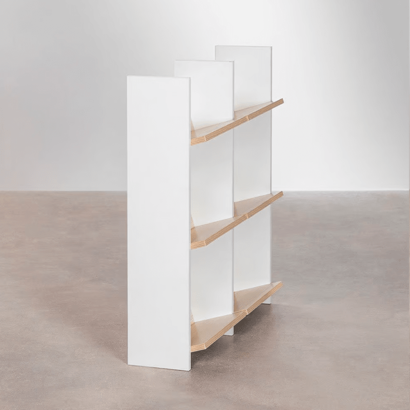 Repisa Doble de Madera Budu5