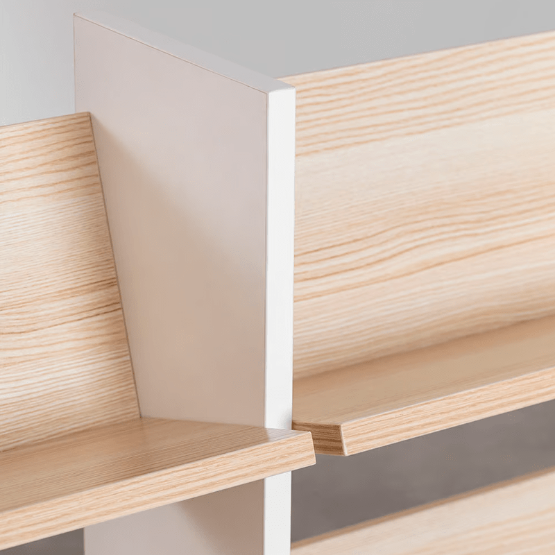 Repisa Doble de Madera Budu4