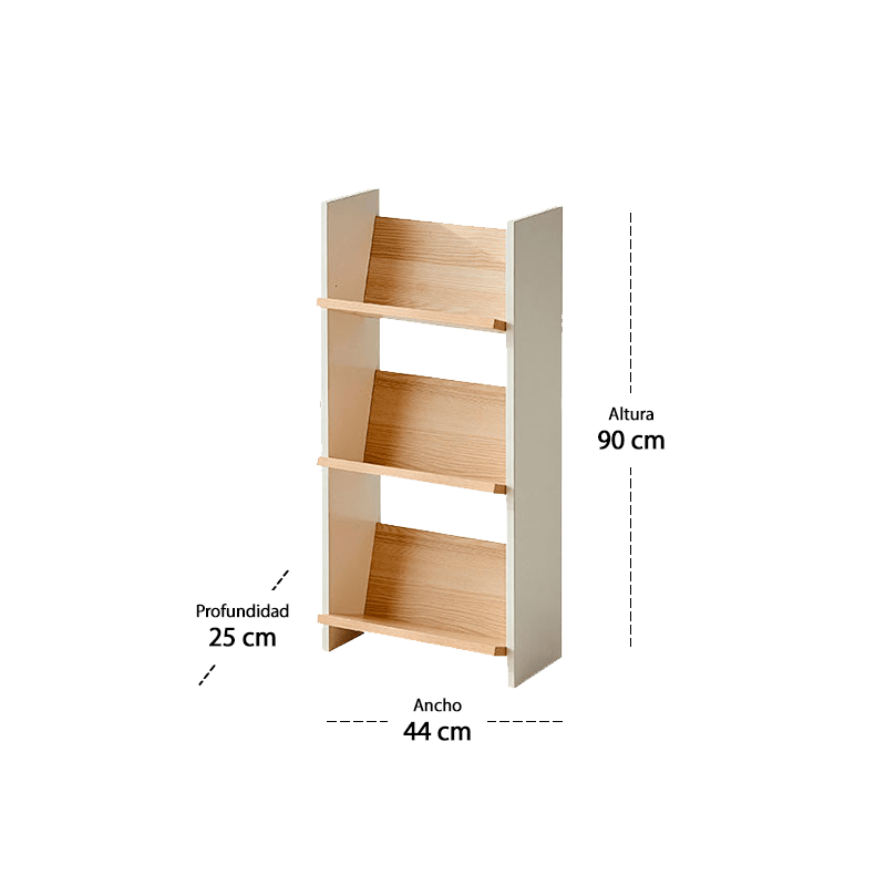 Repisa Simple de Madera Budu3