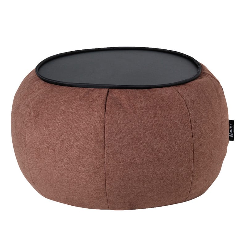 Mesa Pouf Modelo Ottoman London Café Sin Relleno y Lavable1