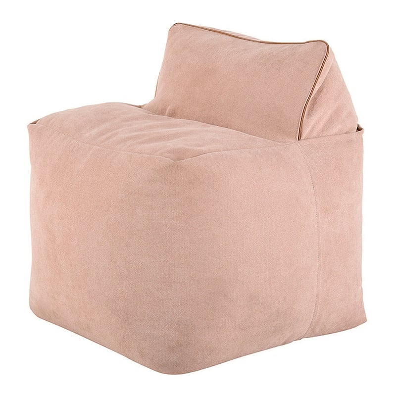 Sofá Pouf Modelo Just Me Color Beige Sin Relleno y Lavable1