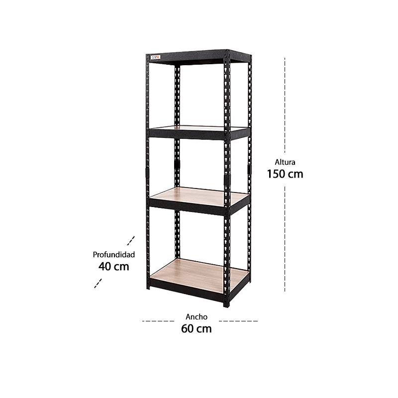 Repisa Tipo Industrial Dena4