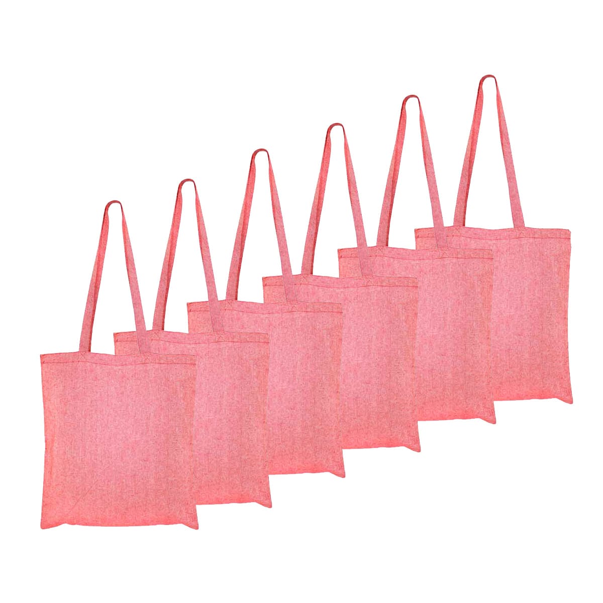 Pack 6 Bolsas Denim Rojo1