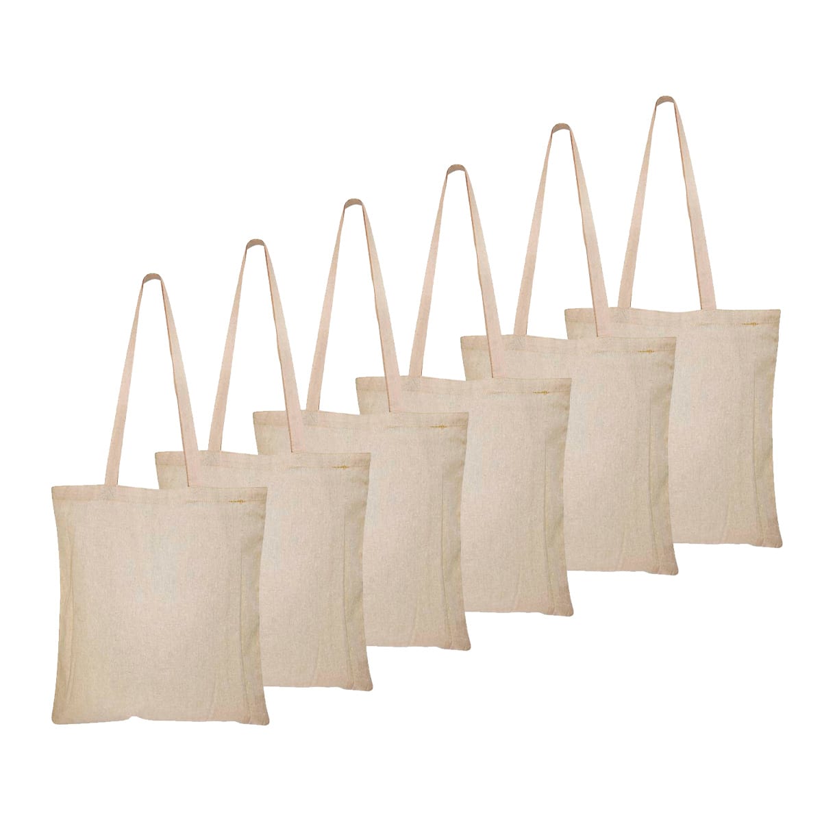 Pack 6 Bolsas Denim Beige1