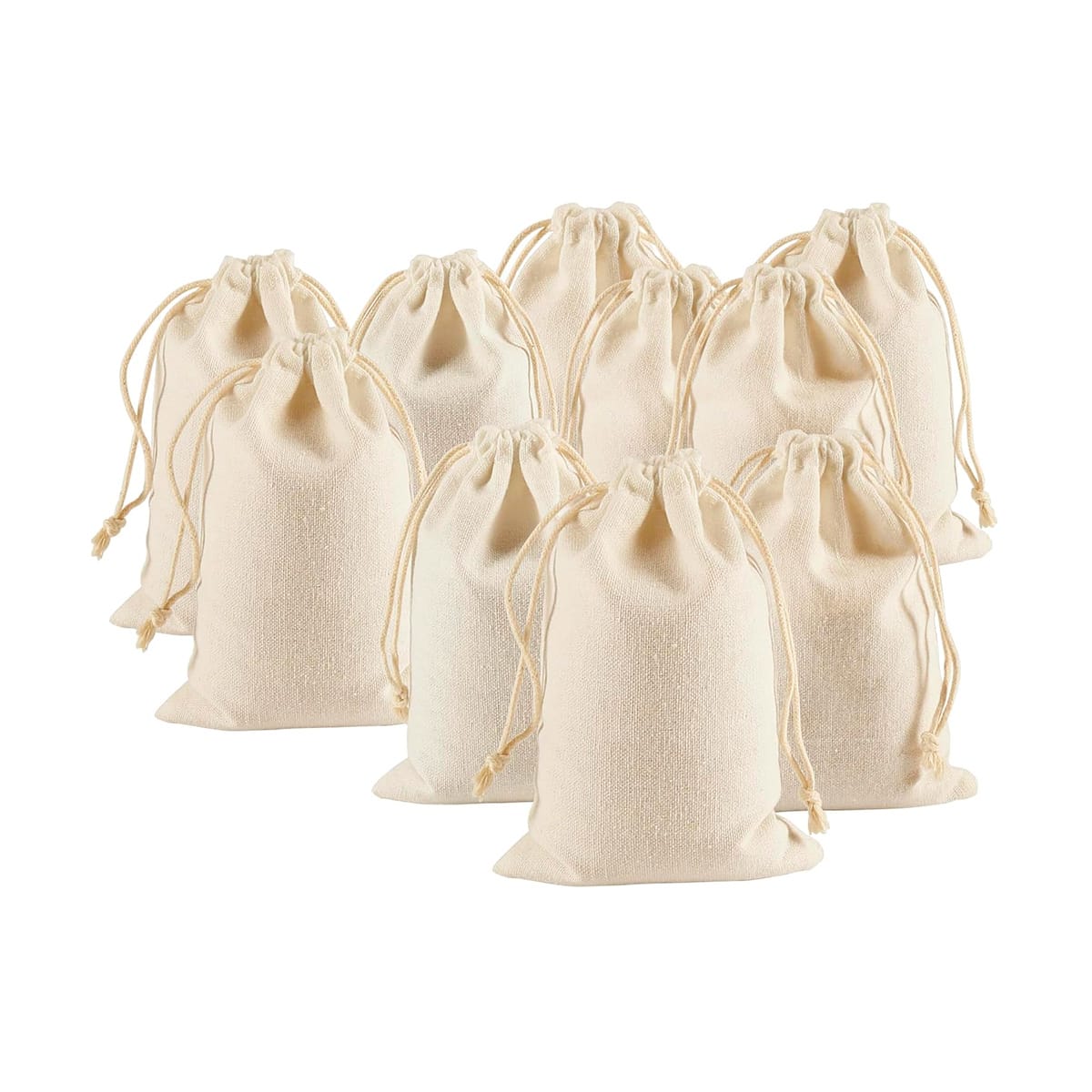 Pack 10u Saco Algodon 120gr - Crudo1