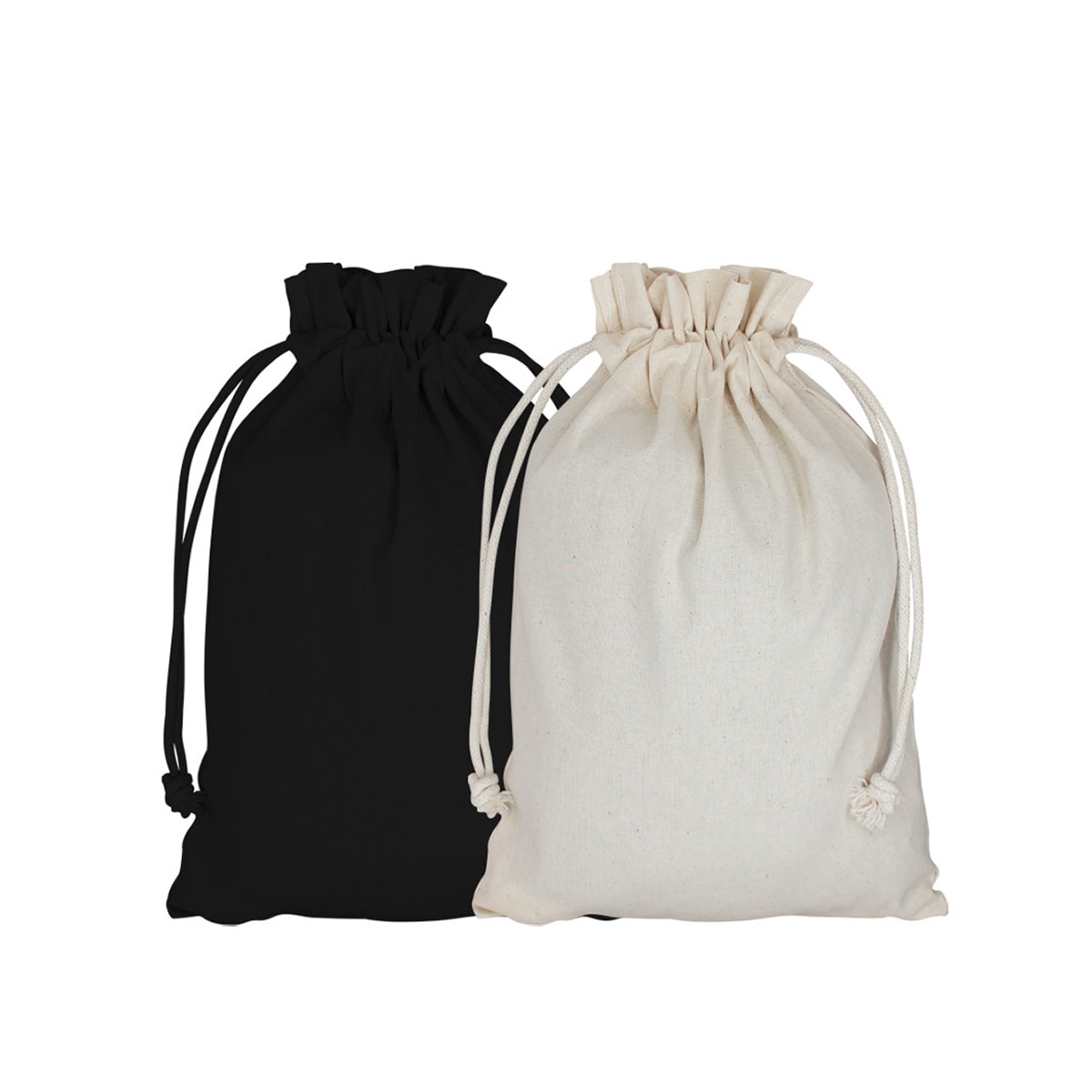 Pack 10 u Saco Algodón 20x29 - Negro5