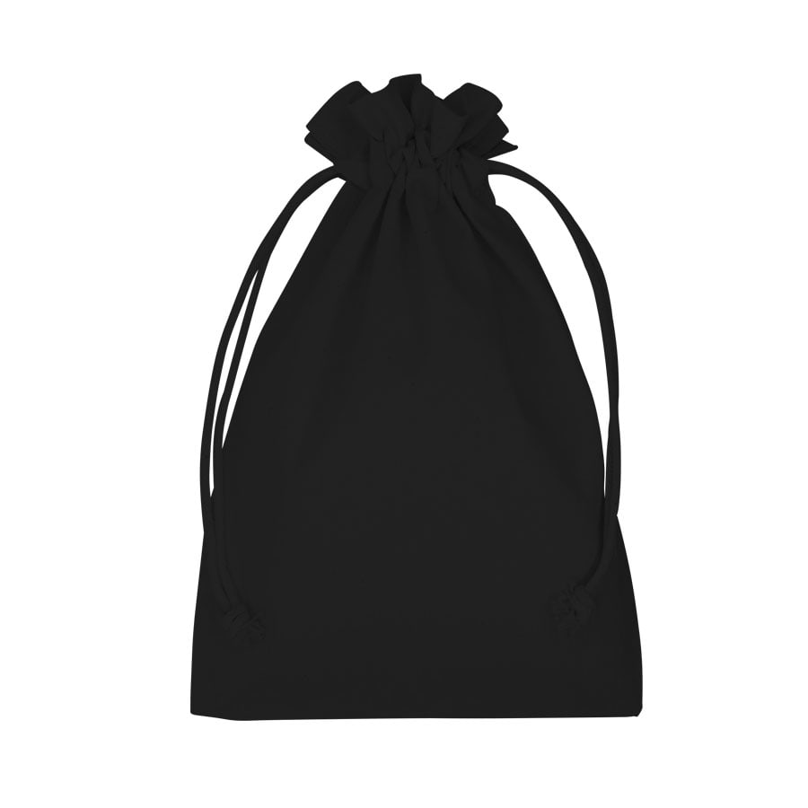 Pack 10 u Saco Algodón 20x29 - Negro1
