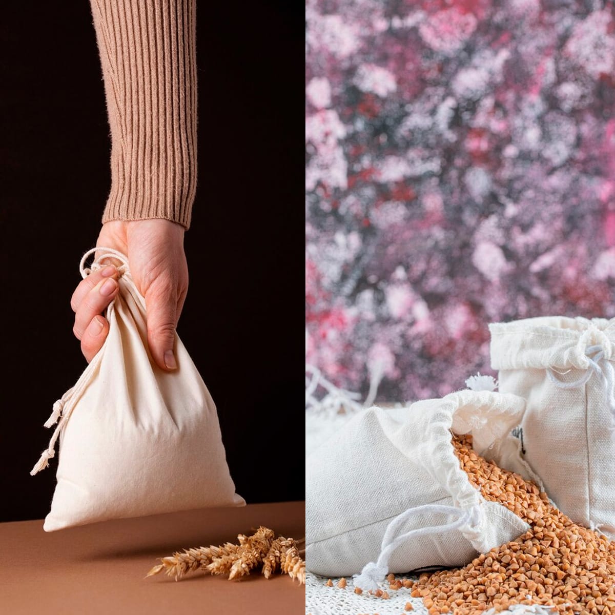 Pack 10 u Saco Algodón 20x29 - Negro4