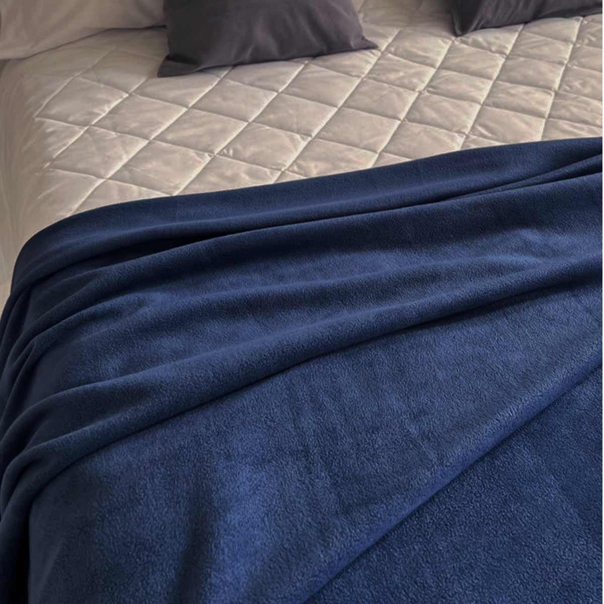 Manta polar fleece Azul Marino160x1303