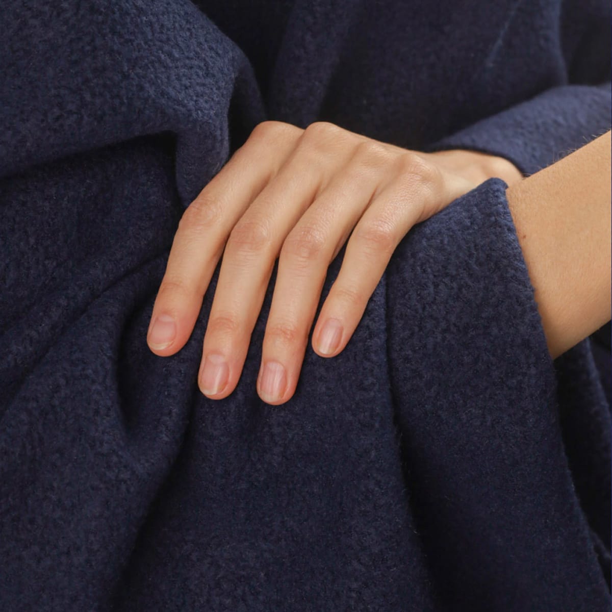 Manta polar fleece Azul Marino160x1304