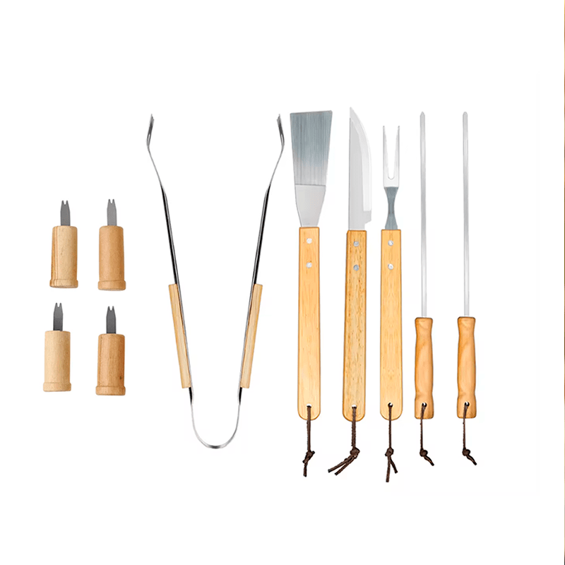 Set BBQ con 10 Herramientas3