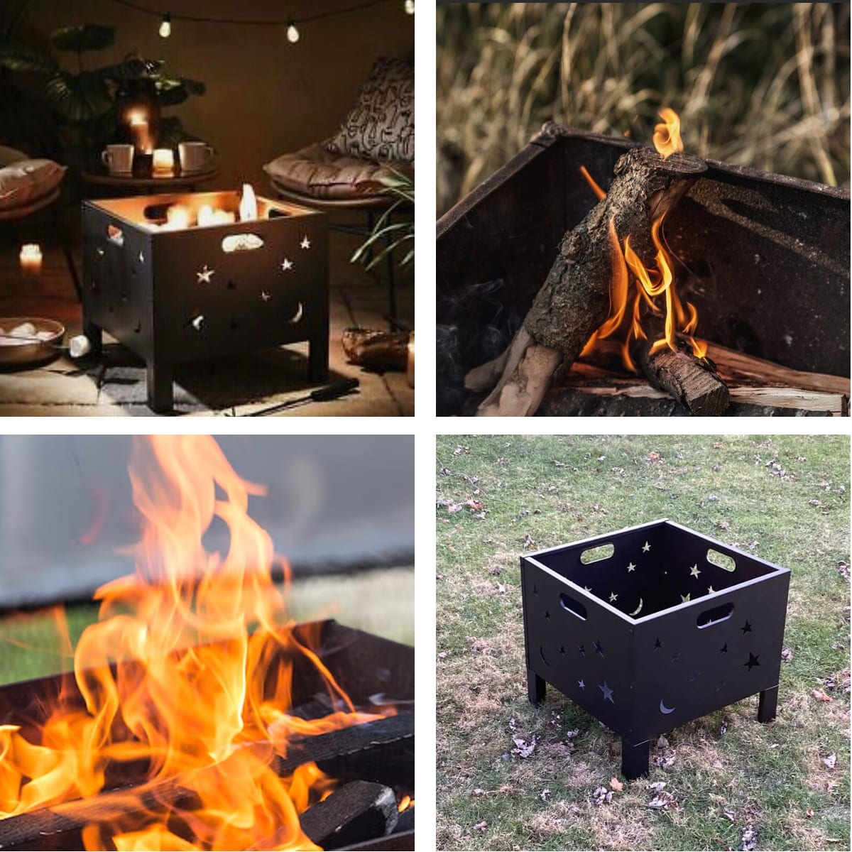 Brasero Para Leña y Carbón Modelo Constelación6