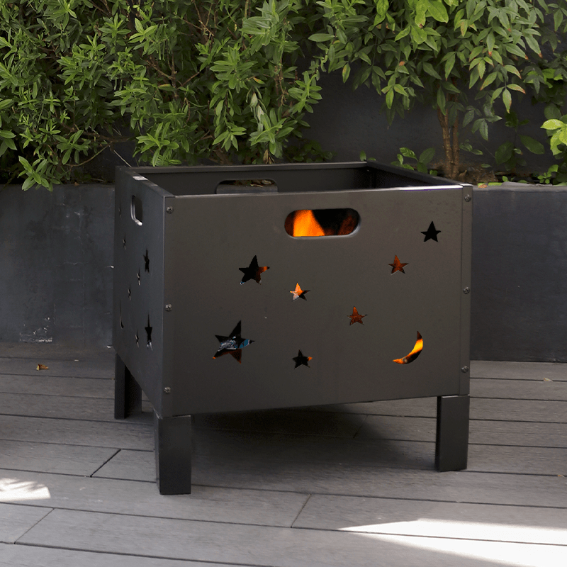 Brasero Para Leña y Carbón Modelo Constelación3