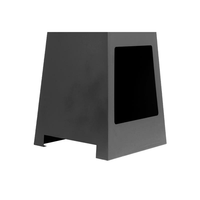 Chimenea Exterior Para Carbón o Leña Modelo Nordic3