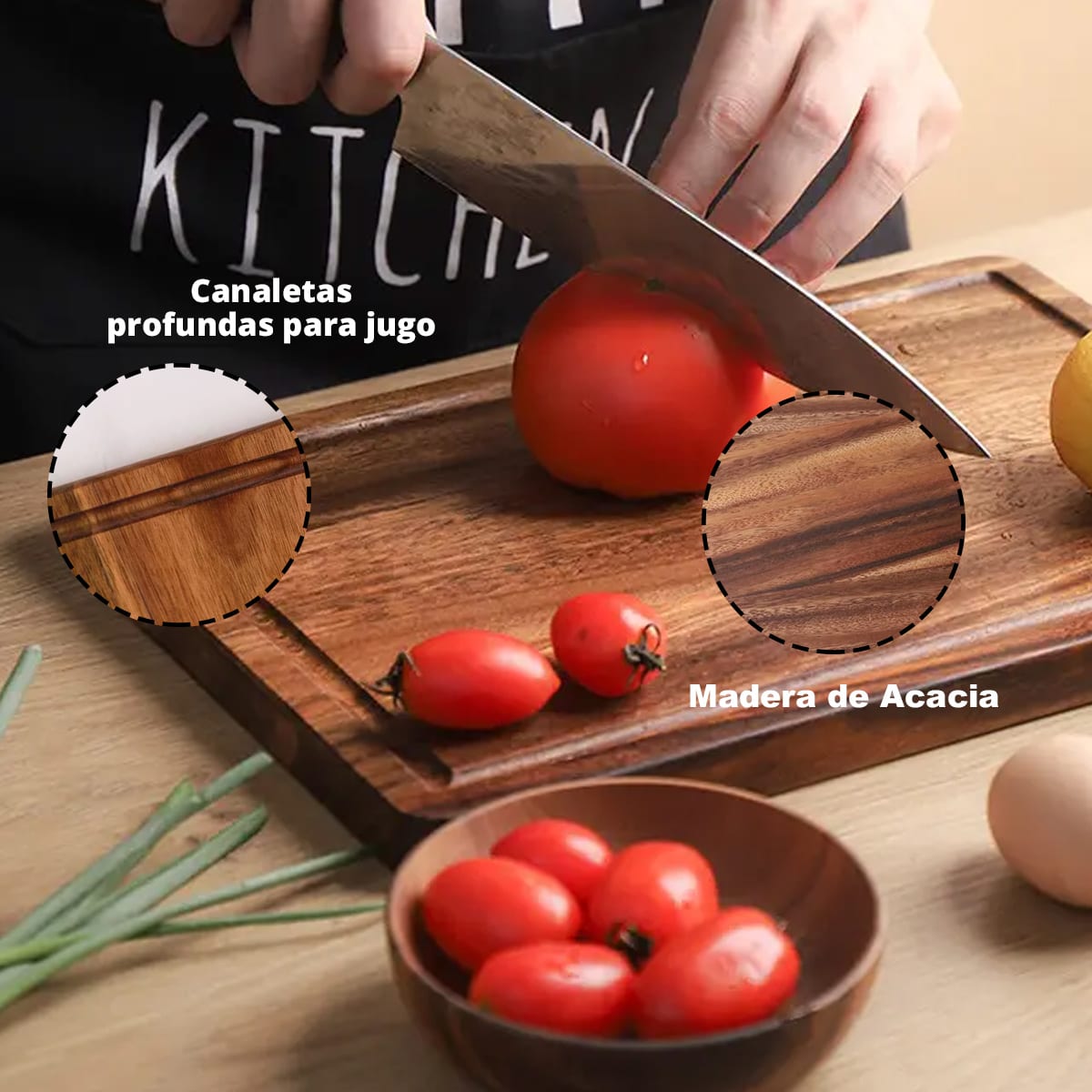 Tabla de Acacia para Carnes 2