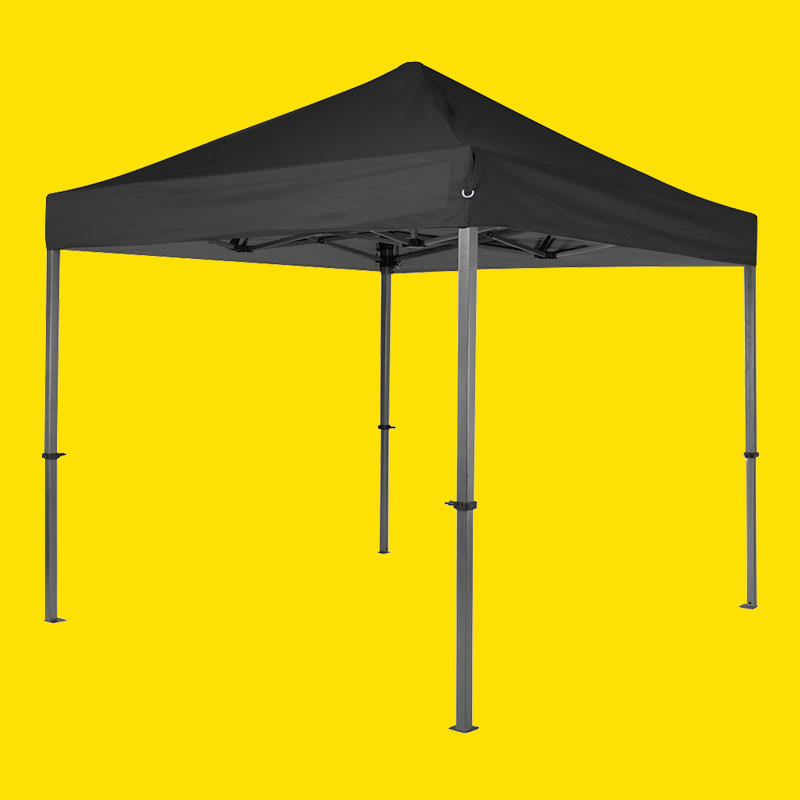 Toldo Plegable Tipo Araña 3X3 Metros Color Negro Fold Chile