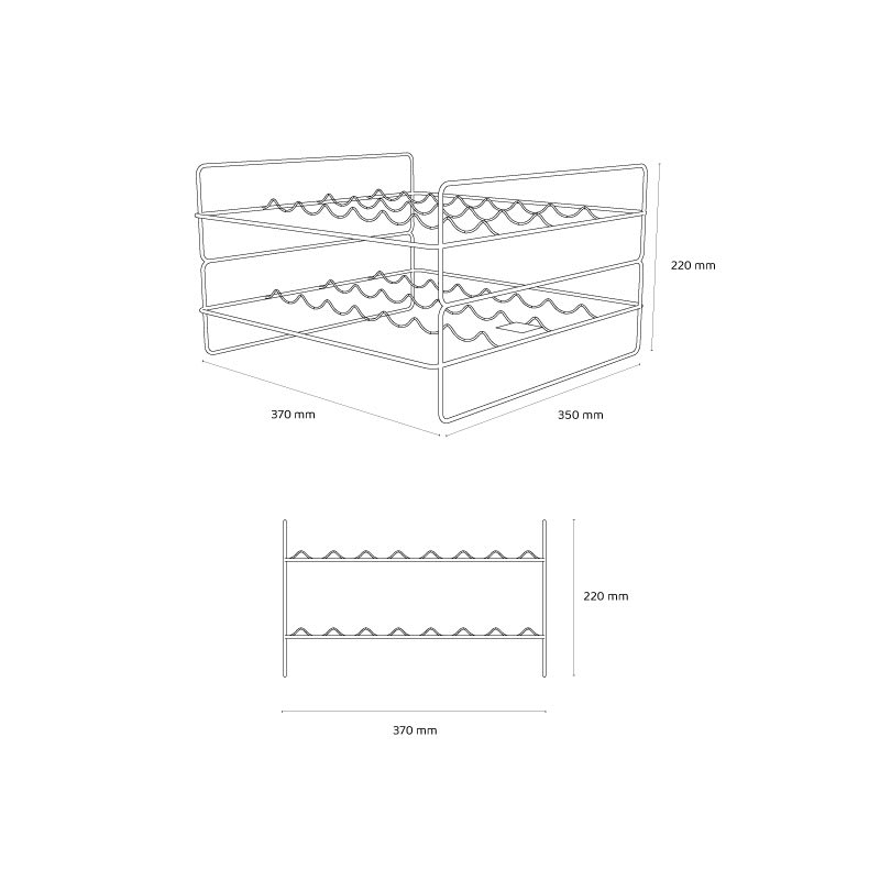 Cava Metálica Cromada Individual4