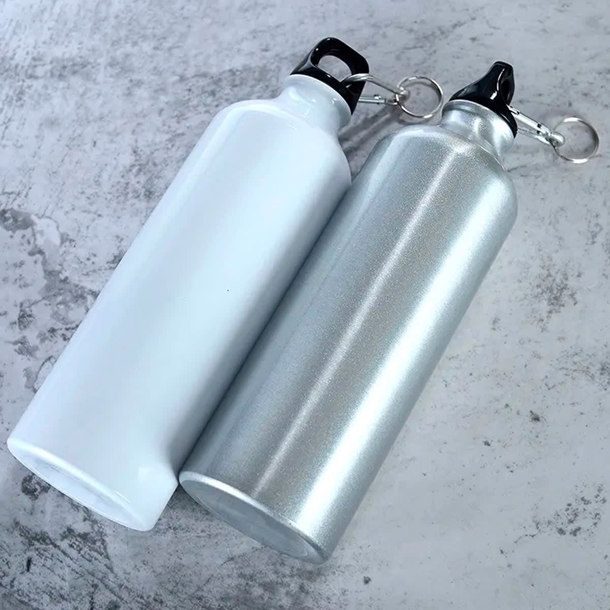 Pack x5 Botella Aluminio 800ml - Plata4