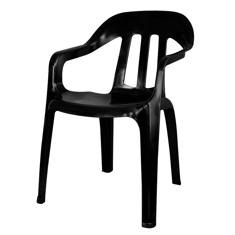 Silla Modelo Capri Negro1