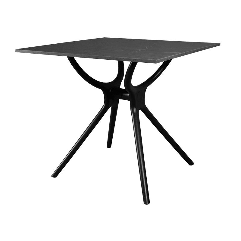 Mesa Cuadrada Modelo Padua Gris1