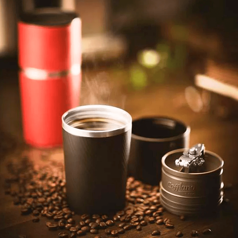 Cafetera de Goteo Cafflano Modelo Klassic Rojo4