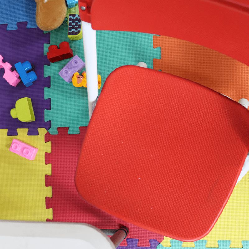 Silla Plegable Para Niños Color Rojo7