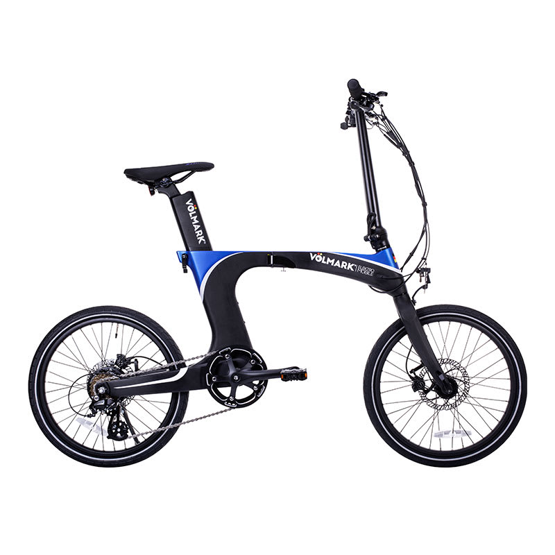 Bicicleta Eléctrica Plegable Völmark Modelo Galaxy Blue1