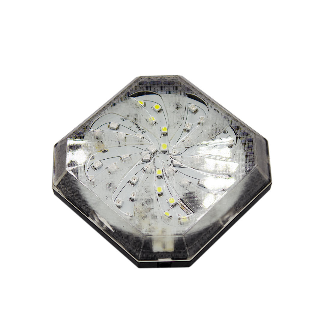 Luz LED multicolor para bicicleta2