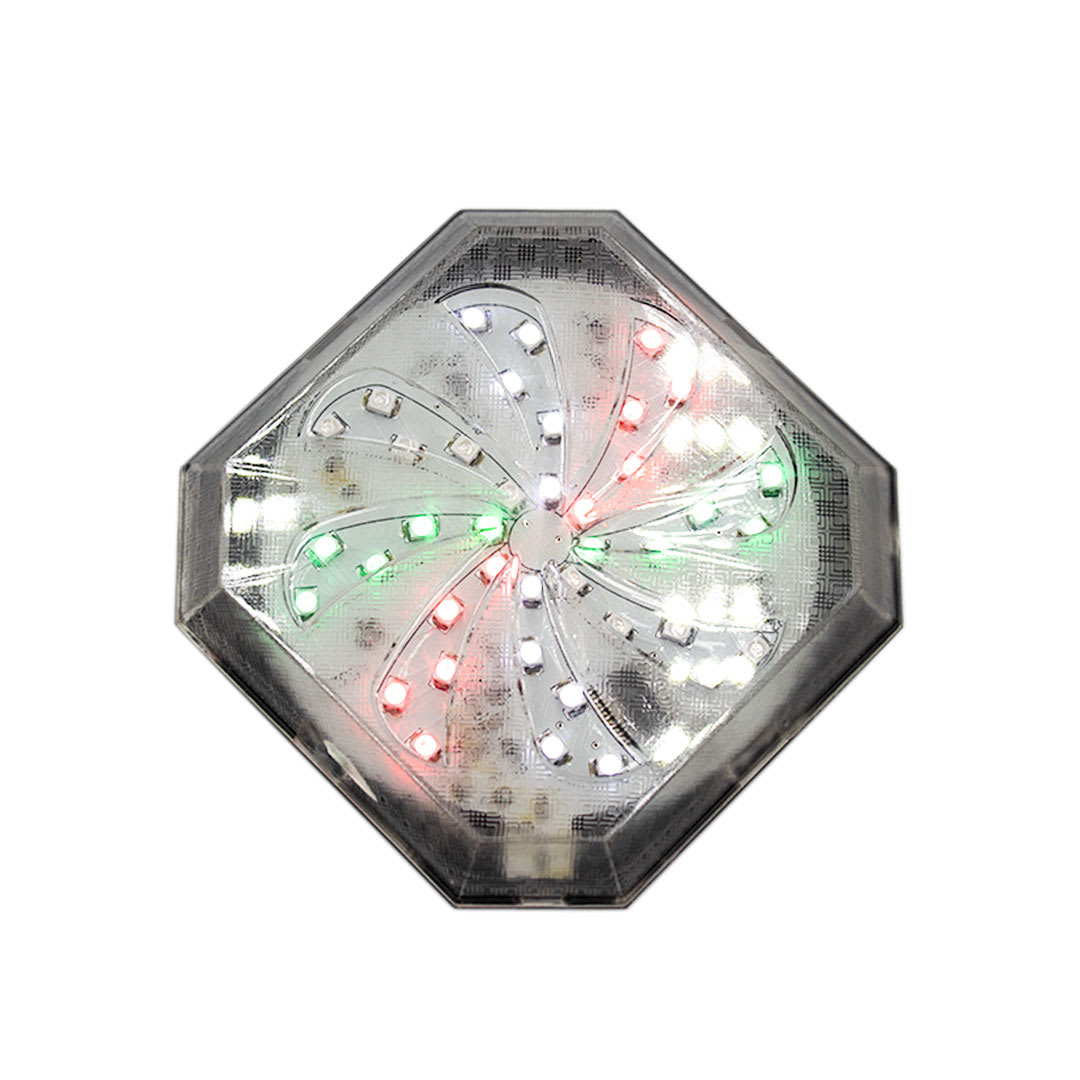 Luz LED multicolor para bicicleta1