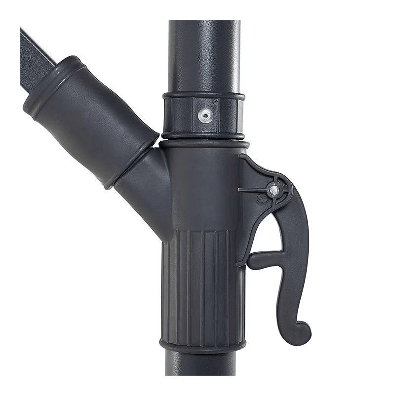 Quitasol Lateral Colgante 3 Metros Color Rojo2