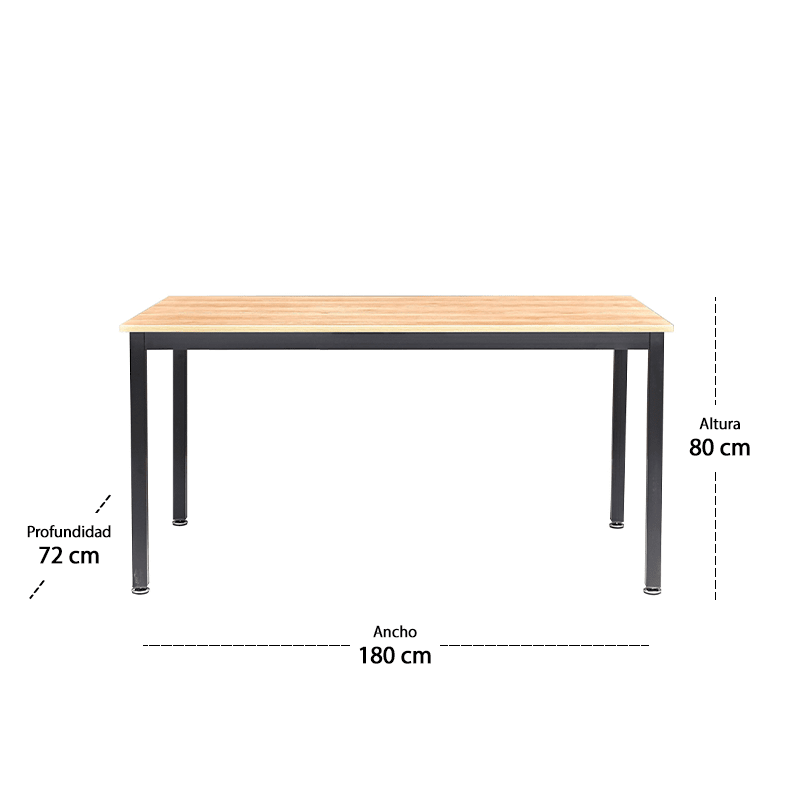Mesa de Madera Perfil3