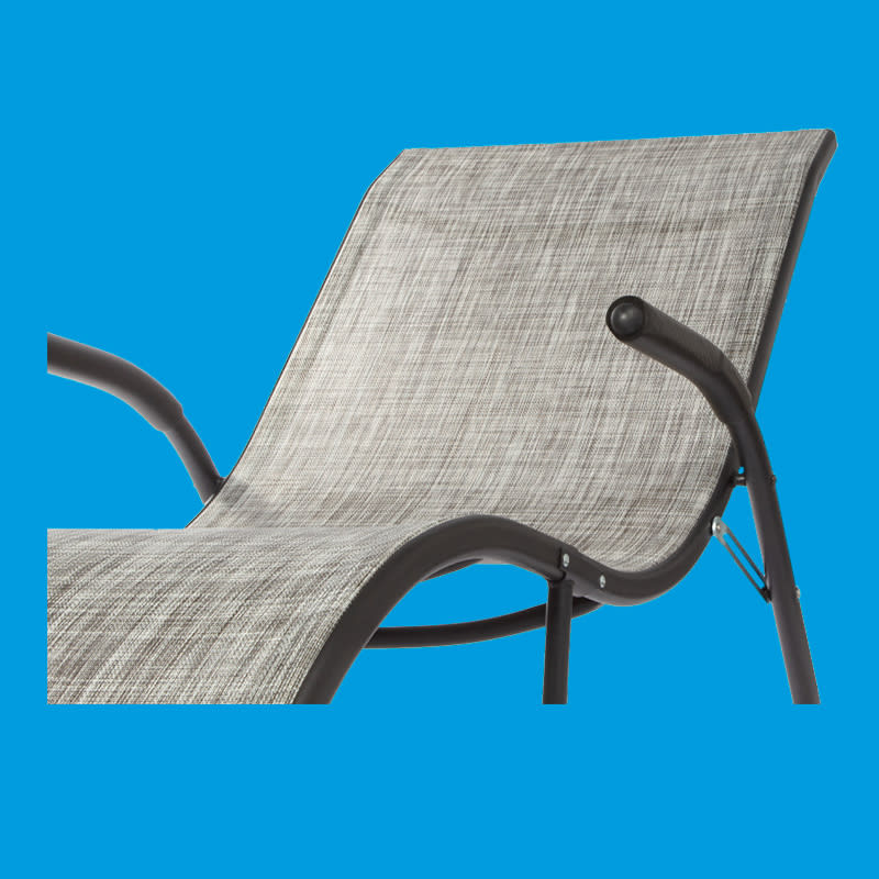 Reposera Modelo Beach Lounger Color Gris2