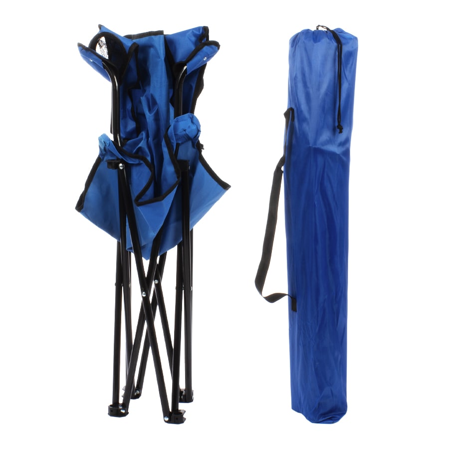 Silla Plegable Para Camping Color Azul3