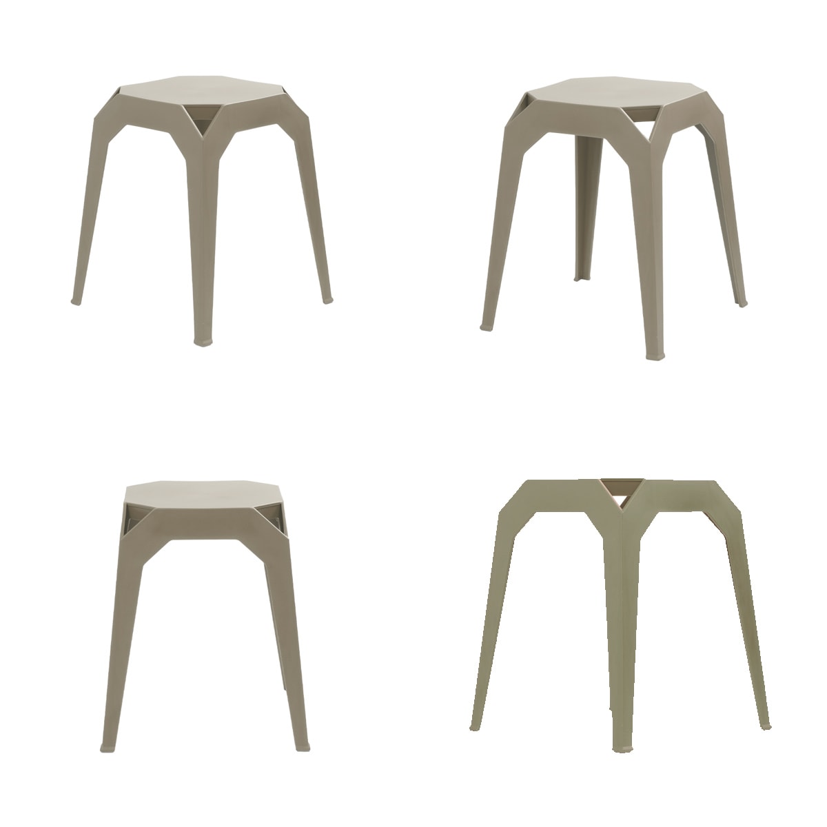 Piso Apilable de Plástico Rigido Beige4