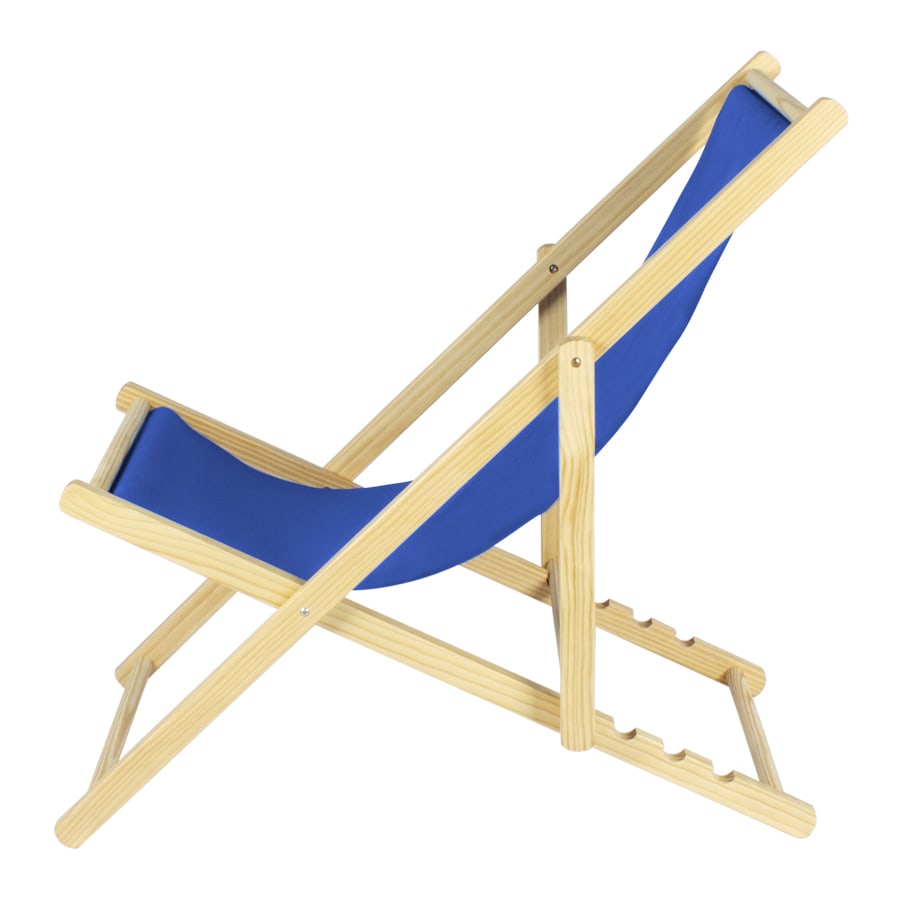 Silla de Lona Plegable Para Playa Color Azul2