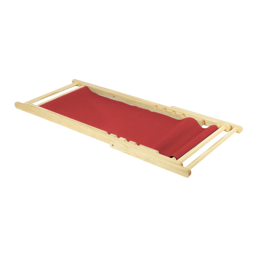Silla de Lona Plegable Para Playa Color Rojo3