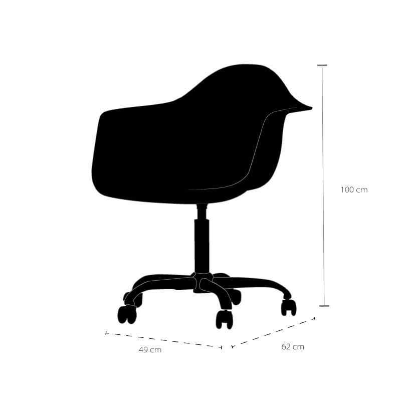Butaca Eames Office Negra2