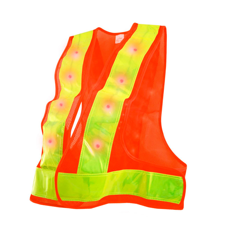 Peto Reflectante Con Luz LED2