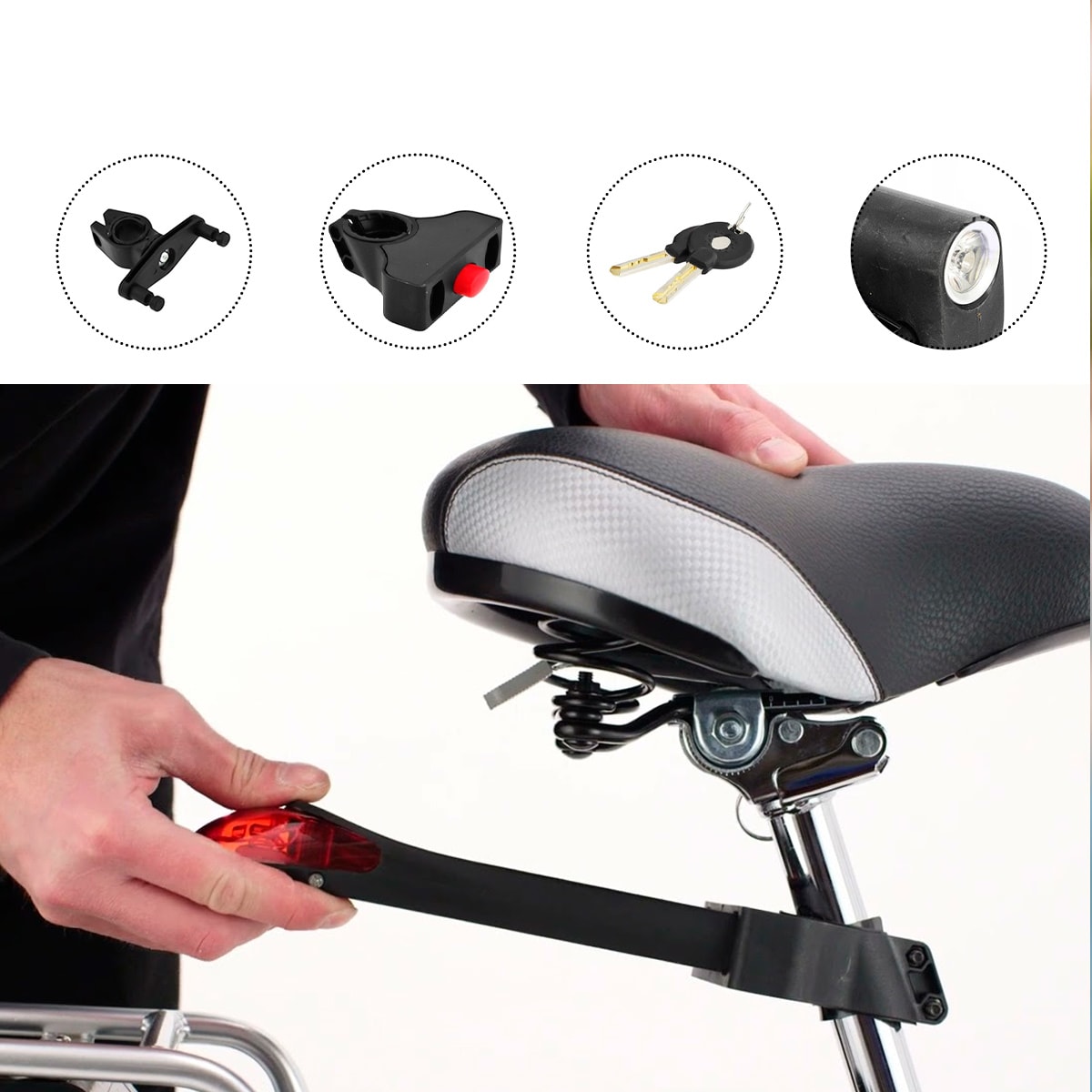 Candado Rígido Multifuncional Modelo Lumilock7