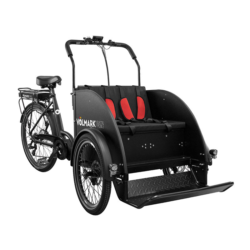 Triciclo Eléctrico Familiar Modelo Rickshaw2