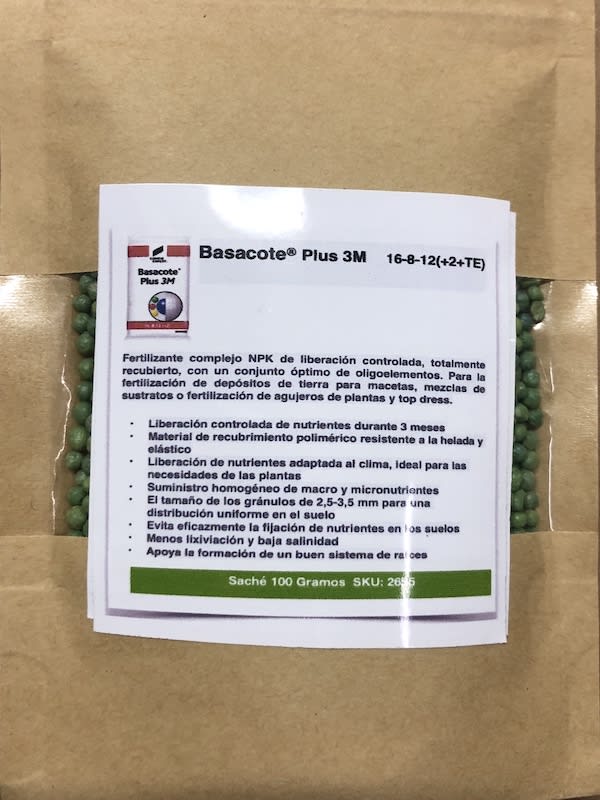 Basacote Plus 3M | Semillas La Chacra