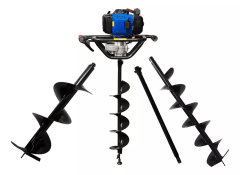Ahoyador a Combustión Hyundai 52cc – Potente Barreno con Brocas de 10, 15 y 20 cm | Modelo 82HYTGD520
